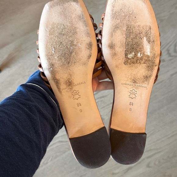 Loeffler Randall Brown Knotted Sandals - Picture 3 of 3